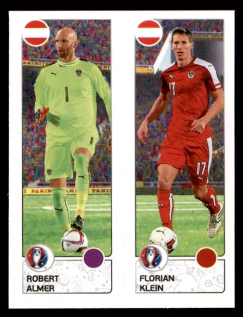 Panini UEFA Euro France 2016 - Robert Almer / Florian Klein Österreich No. 650