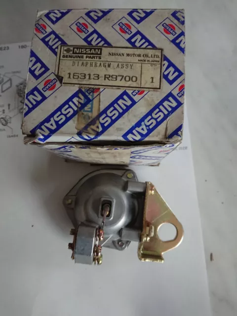 Nissan Urvan E23, Drosselkammermembran, Z20 Motoren 02-84 an. Neu. 3