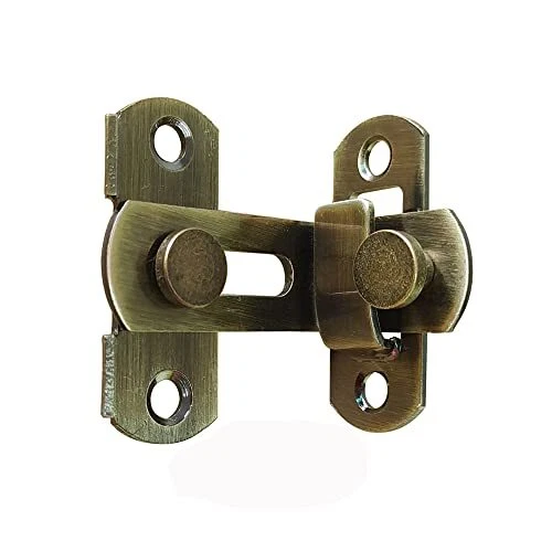 90 Degree Door Latch Sliding Screen Door Latch Barn Door Lock Hasp Latch Clas...
