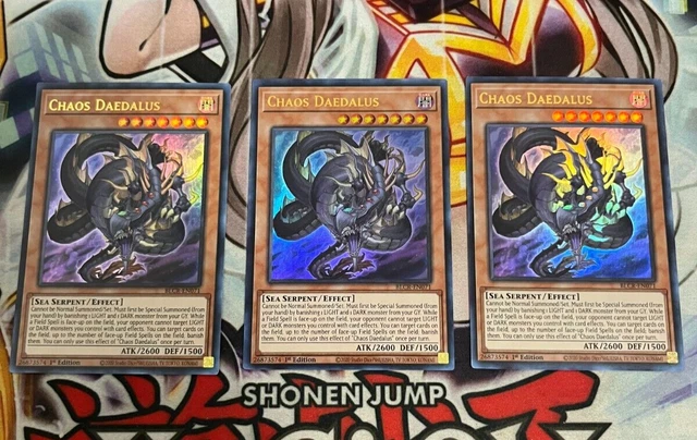 Yugioh x3 Chaos Daedalus BLCR-EN071 Ultra Rare 1st Edition NM
