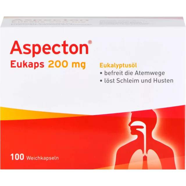 Aspecton Eukaps 200 mg Weichkapseln befreit die Atemwe, 100 St. Kapseln 6149157