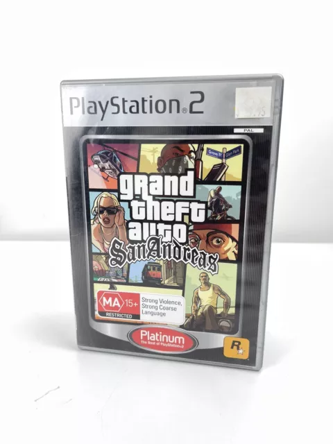 Grand Theft Auto San Andreas [PS2] [USA] : Rockstar Games : Free