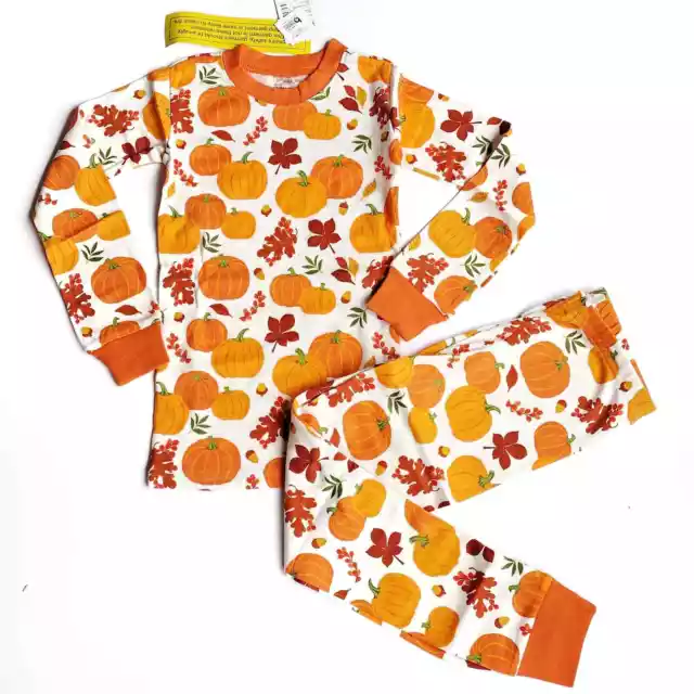 Brand New 5T Gymboree Thanksgiving Pajamas Family Matching NWT Pumpkins