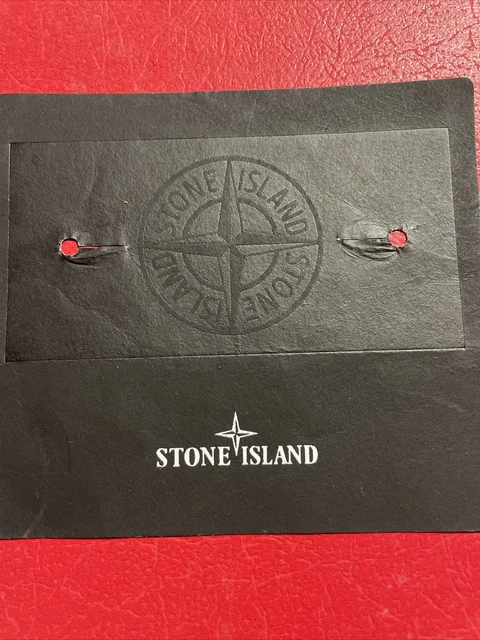 patch toppa stone island Nuova Colore Nero Originale Con Bottoni