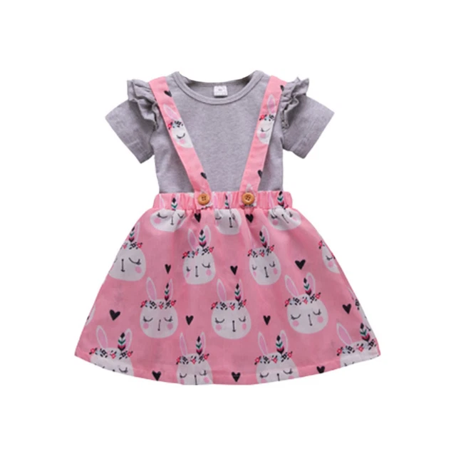 Abito pasquale estate elegante gonna maniche corte bambina bambino