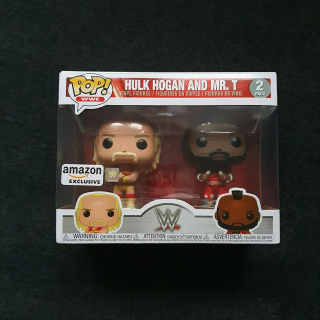2 Pack: Hulk Hogan & Mr. T (Amazon Exclusive) | WWE | Funko Pop! - US-IMPORT