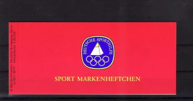 Berlin Sport - Markenheft Deutsche Sporthilfe 1979 postfrisch (europa:13842)