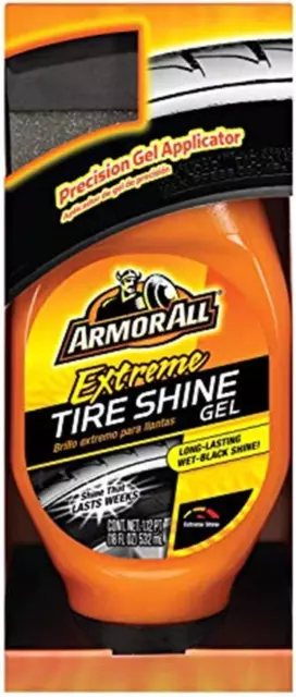 Extreme Tire Shine Gel by , Tire Shine for Restoring Color and Tire Protection,