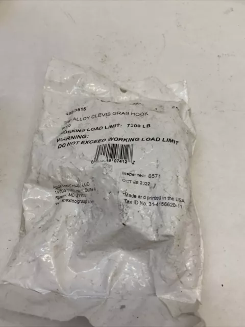 Campbell Clevis Grab Hook Forged Alloy 3/8" 4503515