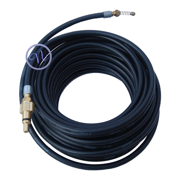 PARKSIDE PRESSURE WASHER Drain Cleaner Hose With 4 Jets, 15 Meter Long