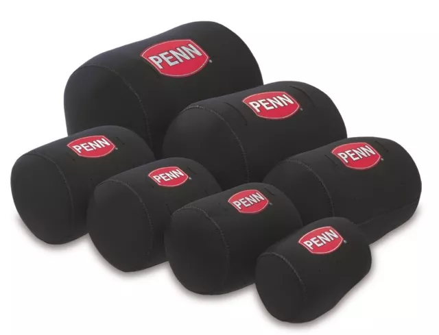 Penn Multiplikator Neopren Abdeckungen Rollenetui Gepäck ALLE GRÖSSEN