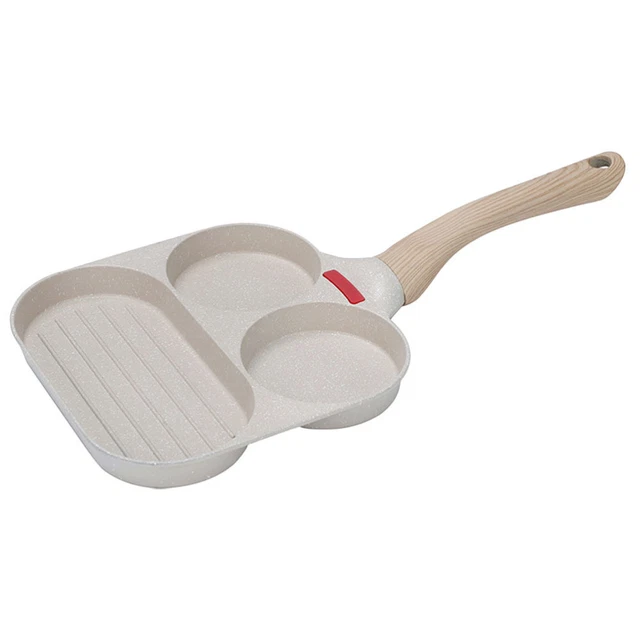 Etnea Wood Edition Set 3 Padelle Alluminio Antiaderente - Ermes