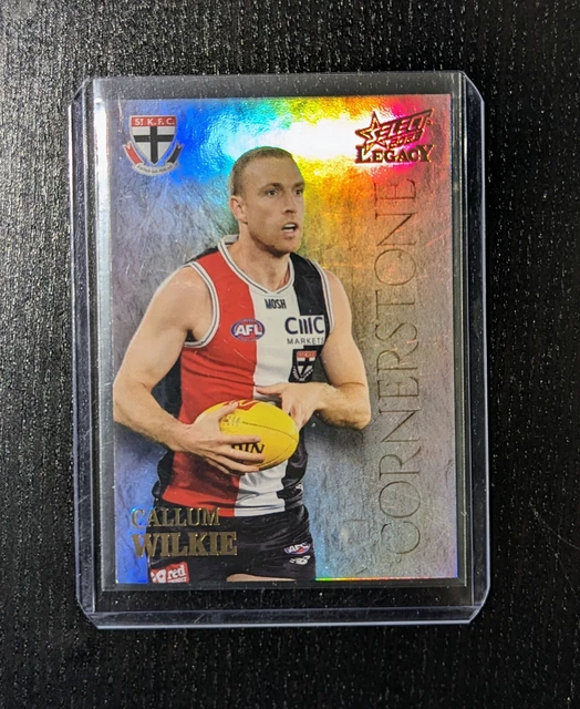 2023 SELECT AFL Legacy Cornerstone Callum Wilkie 41/85 St Kilda Saints