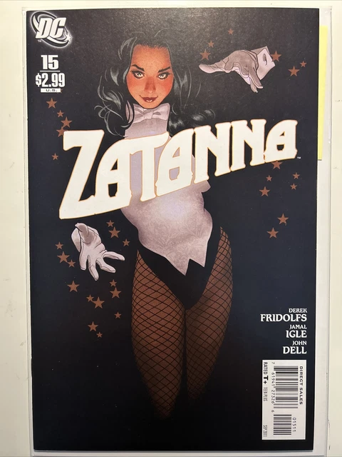 Zatanna #15 DC Comics Paul Dini Adam Hughes Cover Art 2011