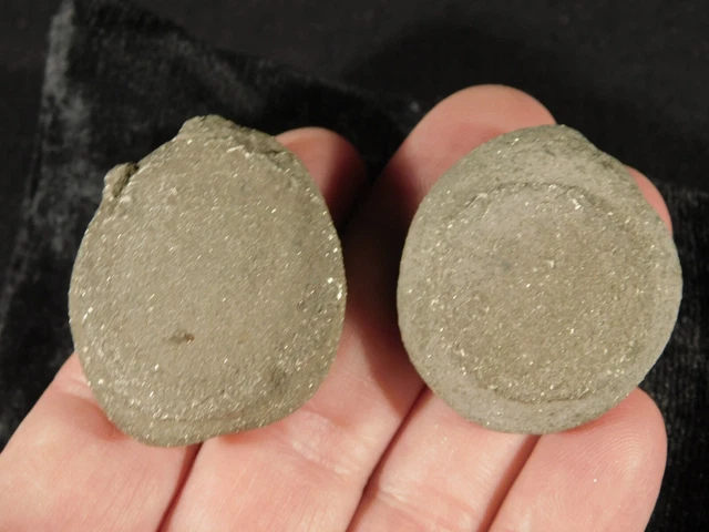 Larger! Nice and 100% Natural Boji Stone Pair 97.0gr