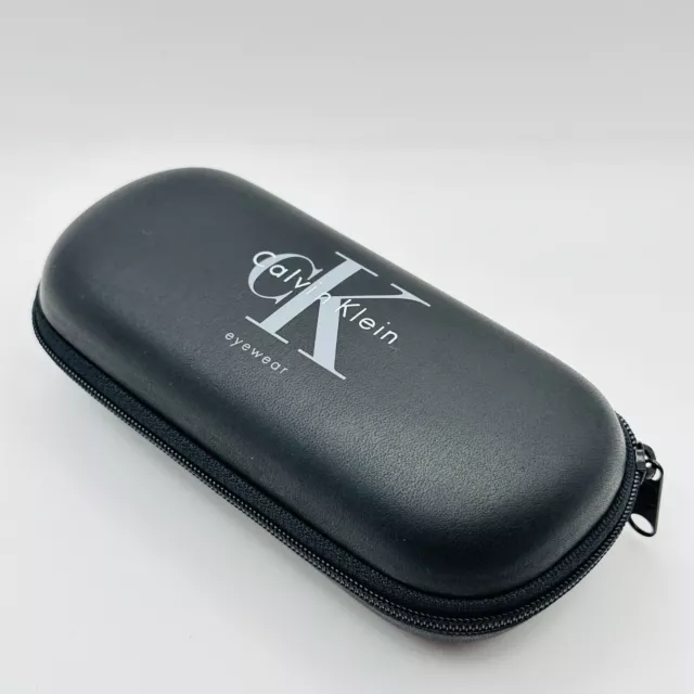 Calvin Klein Brillenetui Etui Brillen Sonnenbrillen schwarz CK Logo soft NEU