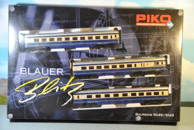 PIKO H0 BR. 5145 Dieseltriebzug Blauer Blitz der ÖBB 3-tlg