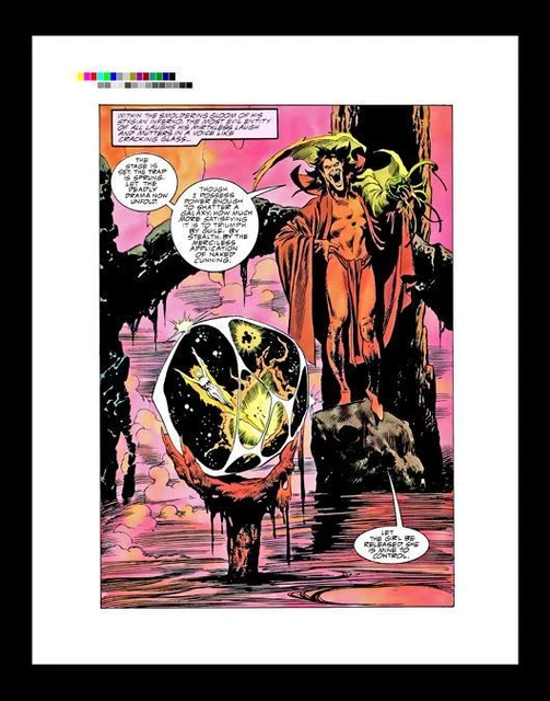 John Buscema Silver Surfer: Judgement Day #1 Rare Production Art Pg 17