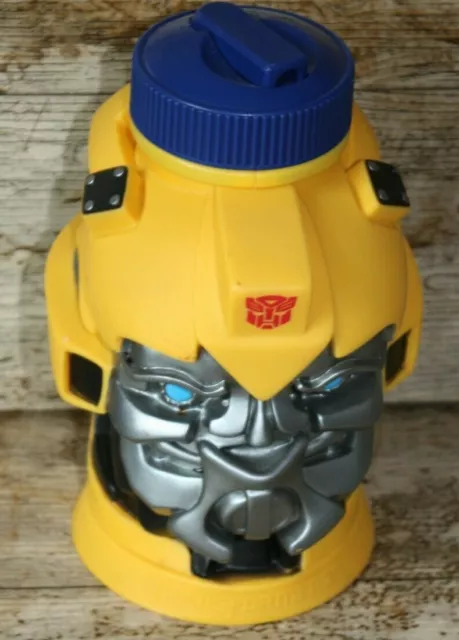 Hasbro 2012 Universal Studio Transformers Bumblebee Drinks Bottle Container