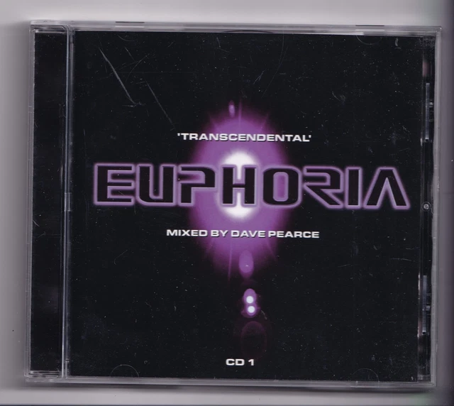 EUPHORIA : TRANSCENDENTAL Mixed By Dave Pearce 2 Cd 37 Track Box