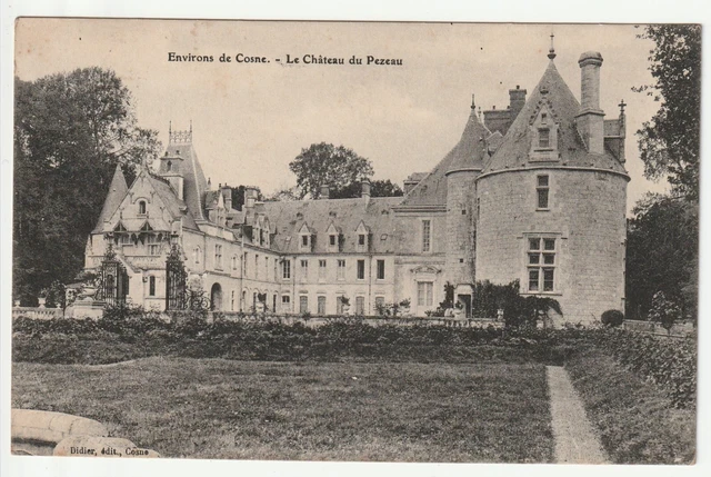 Environs de COSNE - Nievre - CPA 58 - le Chateau du Pezeau