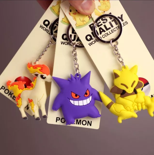 Porte-Clés Univers Pokemon Au Choix Prix Dégressif Si Vous En Achetez Plusieurs