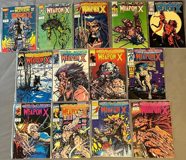 MARVEL COMICS PRESENTS #72-84 FULL RUN LOT 1st Weapon X Wolverine HI GRADE NM/M