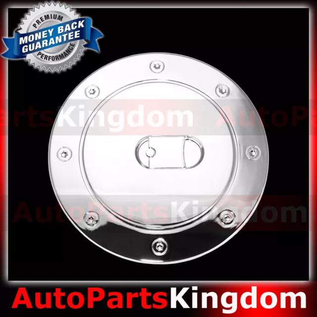 00-06 GMC Yukon+XL Triple Chrome Plated ABS GAS TANK FUEL Door Cover TRIM SUV