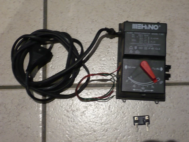 Transformateur Mehano Pour Train Miniature Ou Circuit - Alimentation électrique Compatible Modélisme