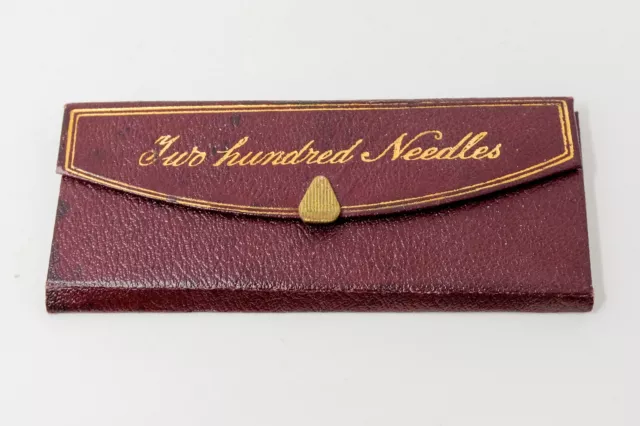 C Schleicher's Sewing Needles Case, W.G.Dickey's Needle Book Accessories  Vintage