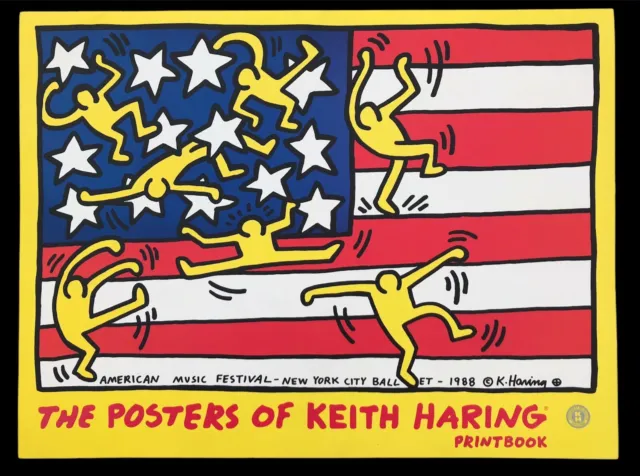Keith Haring Printbook te Neues publishing 6 Grafiken printed in Germany 1993