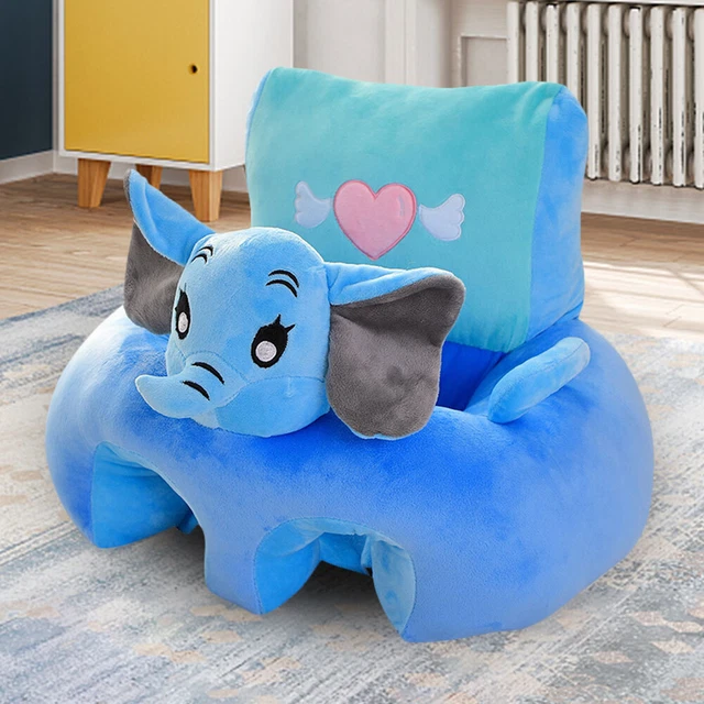 Cartoon Baby Arm Chair Washable No Filler Learning To Sit Seat for Children Gift
