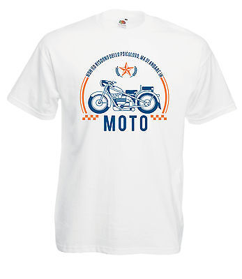 T-shirt Maglietta J1248 Ho Solo Bisogno di Andare in Moto Sport Motor Biker