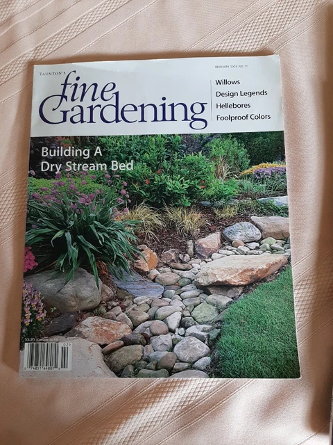 Taunton Fine Gardening Magazine 2001 Lot of 6 No 77-82 Flowers landscape design