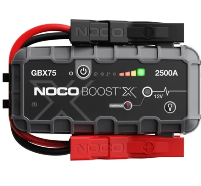 NOCO - BOOST X 12V 2500A JUMP STARTER - 8.5L Petrol/6.5L Diesel (GBX75)