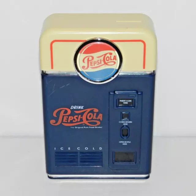 Vintage 1998 Pepsi Cola Soda Machine Coin Counter