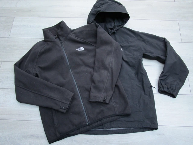 The North Face Mens Evolution 3in1 Triclimate Waterproof Jacket Black Hyvent M