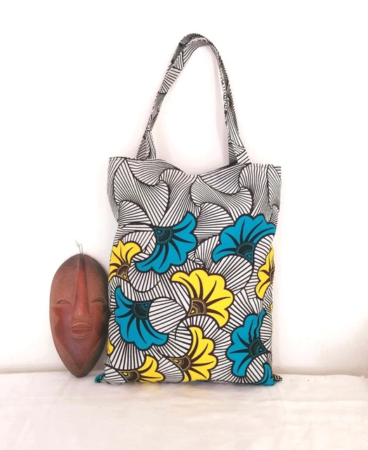 Sac Cabas Fragonard Cité De Provence - Tote Bag Shopping Bleu, Fleuri - Neuf Avec étiquettes