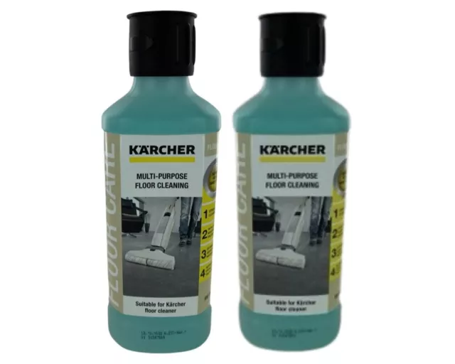 Karcher Floor Cleaner Universal Hard Floor Detergent RM536 500ml 6.295-944.0 x2