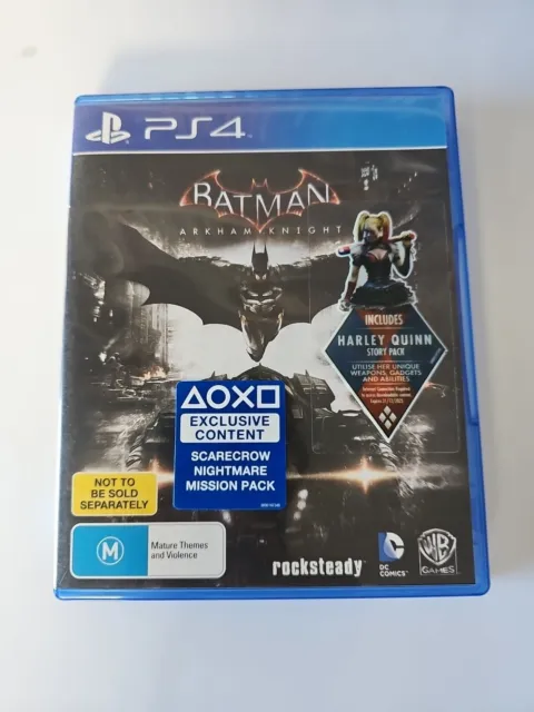 Very Good Condition! Genuine PlayStation 4 PS4 Batman Arkham Knight Game