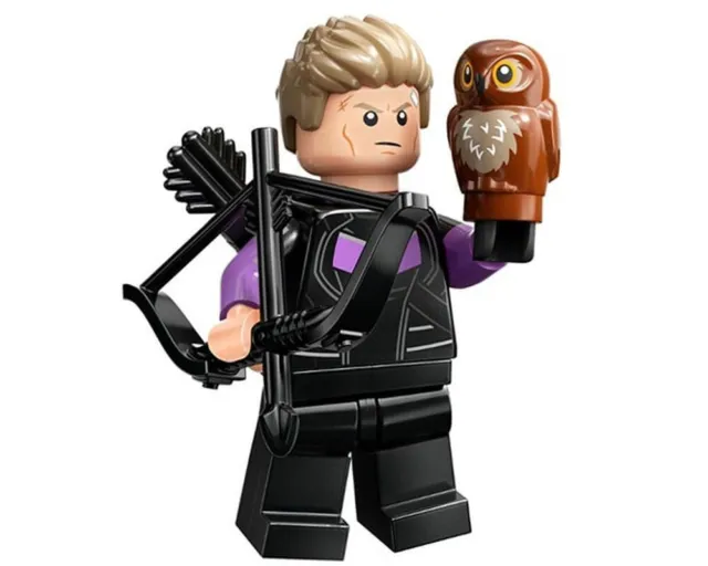 LEGO 71039 - Hawkeye mit Eule - BRANDNEU - Marvel Minifiguren Serie 2