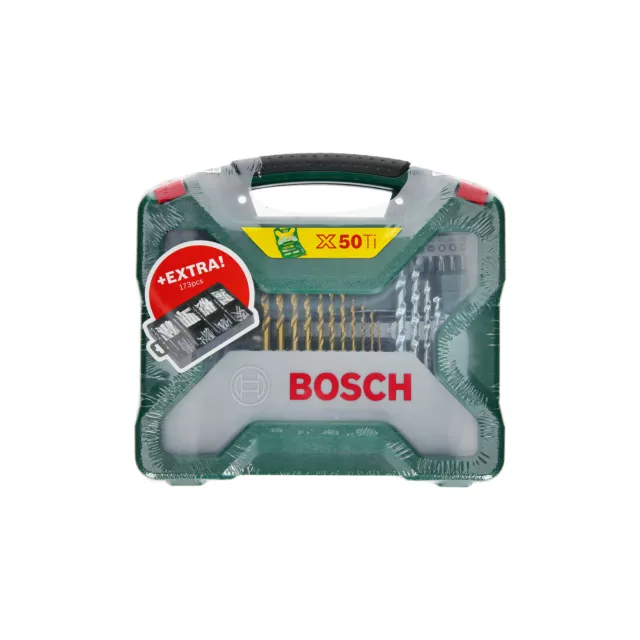 Bosch Professional Bohr- und Schrauberbit-Set + Dübel-Set 173-teilig Fixier-Set