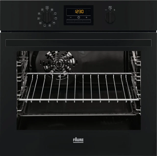 Faure Four intégrable multifonction 57l 60cm a+ pyrolyse noir