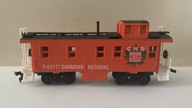 Lionel 34’ End Caboose Car Canadian National Cn Rail Ho Scale Like New