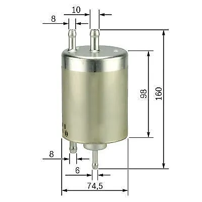 BOSCH Kraftstofffilter 0 450 915 003