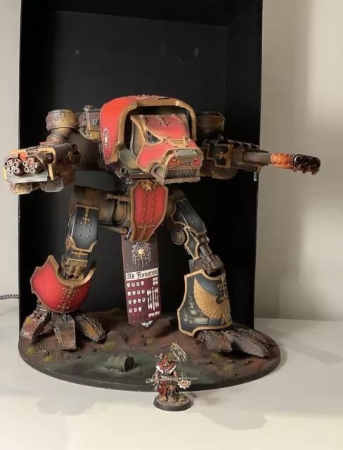 Forgeworld Authentic - Mars Pattern Warhound Titan - Painted and Magnetized