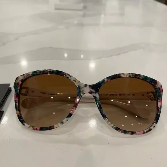 Dolce & Gabbana preowned daisy flower sunglasses 2