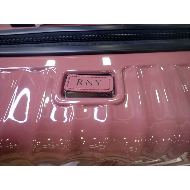 TUMI Extended Trip Expandable Packing Case Berry 99 L UNUSED Monogrammed "RNY" * 8