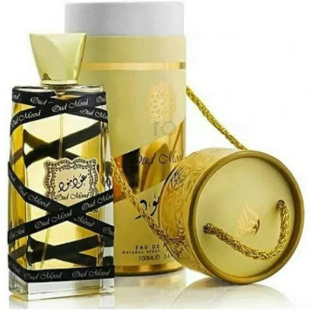 Oud Mood | Eau De Parfum 100ml | by Lattafa - Unisex Arabian Perfume Spray Gift