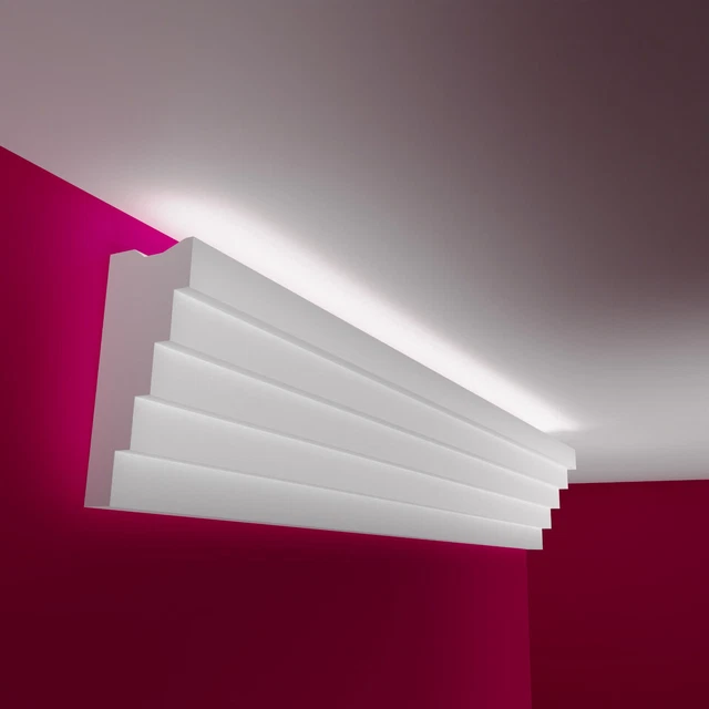 ELHARE striscia di stucco Profili per strisce luminose a LED profilo per...